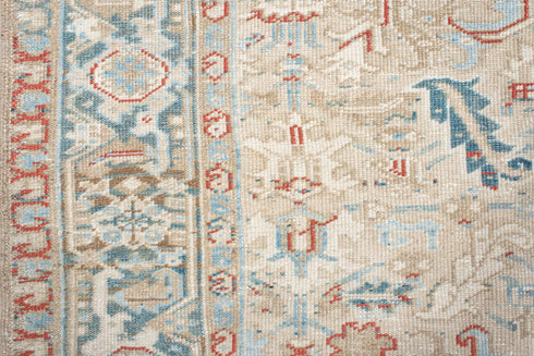 Antique Heriz Area Rug (6' x 8')
